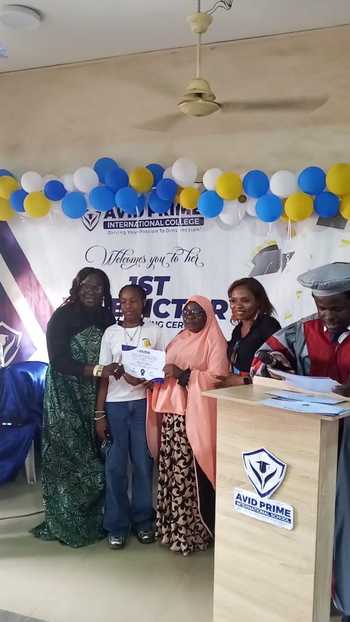 Presentation of Certificate